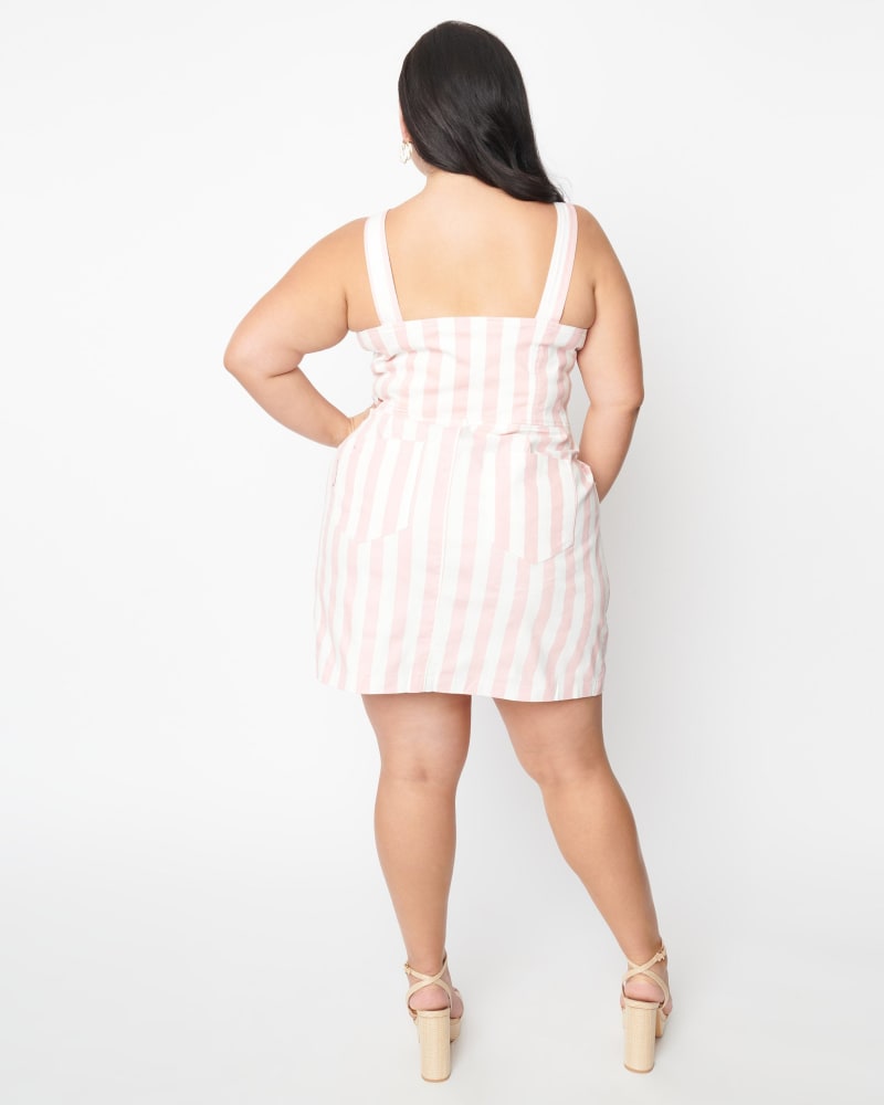 Pinafore skirt fitted sales